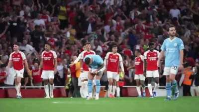 Kyle Walker after the goal