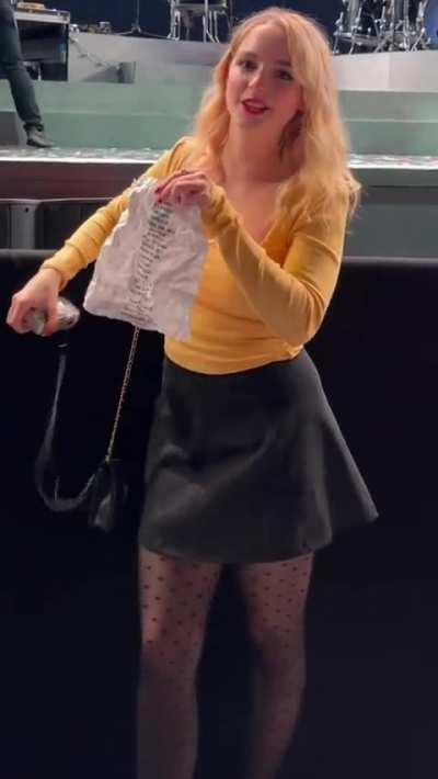 Mckenna at the Lumineers concert