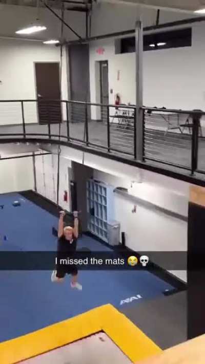 At least they stopped the video. Bro could've gotten hurt!