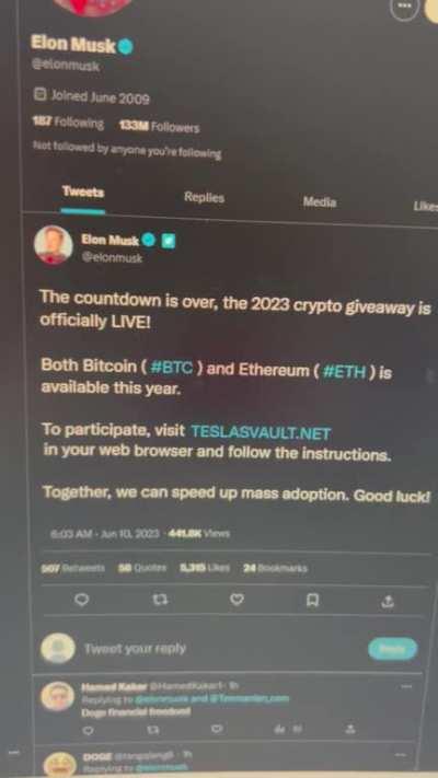 This is on all socials right now and i am not surprised