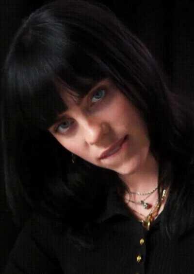 Billie Eilish giving you this look after calling you a 
