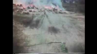 Vietnam. F-4 Phantom bombing runs /strafing.