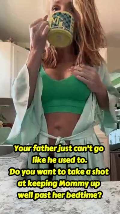 Thanks for asking, but unfortunately, Mommy slept too well last night.