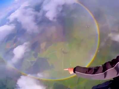 🔥 Full 360 degree rainbow