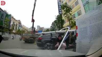 HMFT after light pole sucker punches me