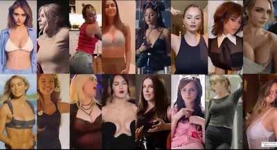 Which 'brat' will own you for x-mas? - Leni Klum/Chloë Moretz/Miley Cyrus/Victoria Justice/Ariana Grande/Selena Gomez/Jenna Ortega/Emma Watson/Taylor Swift/Livvy Dunne/Sydney Sweeney/Billie Eilish/Olivia Rodrigo/Millie B. Brown/Hailee Steinfeld/Cara Delev