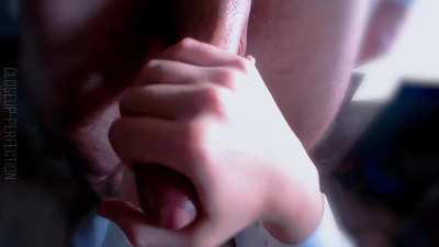 I love stroking his cock [FM]