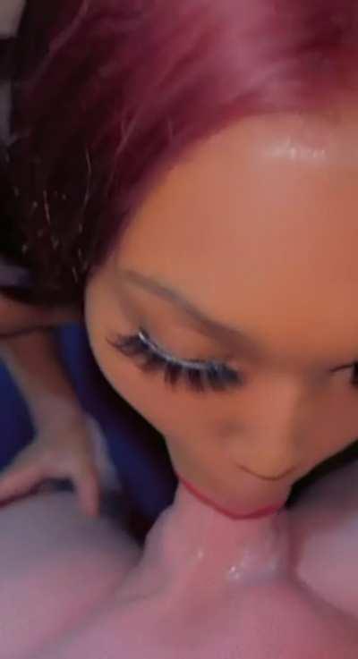 What can I say? I just love gagging on his pretty BWC 😜💦