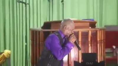 Reggae Pastor Gregory Mitchell “Unda Di Blood”.