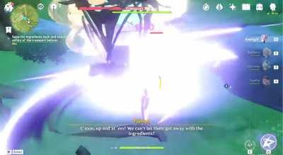 Interesting camera angle…