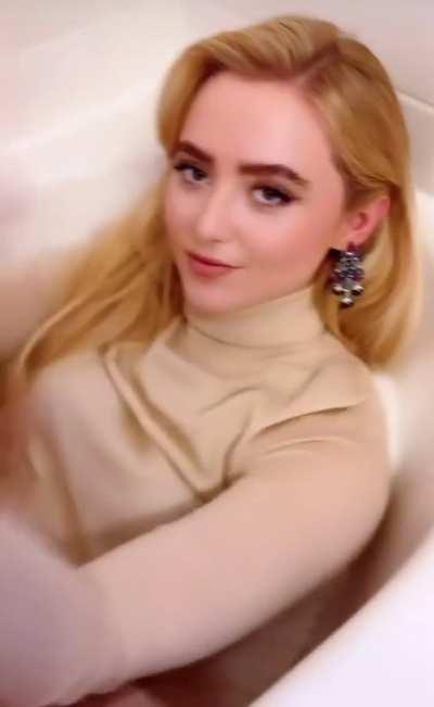 Kathryn newton in the tub