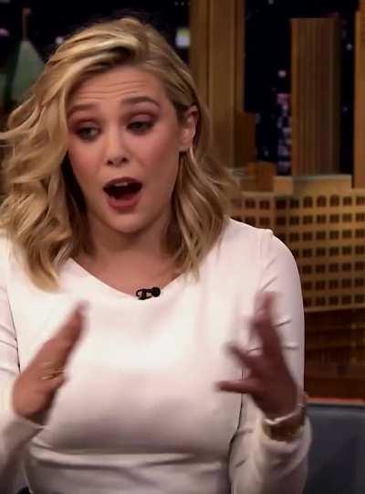 Elizabeth Olsen is so pretty & has a great pair of tits