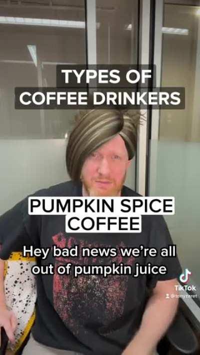 TYPES OF COFFEE DRINKERS #funnyhumor