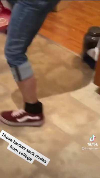 Those hackey sack dudes from college