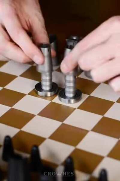 Packing up the chess pieces