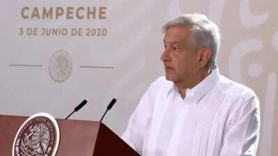 Ahora el macuspano hasta quiere decirnos que comer y que no.