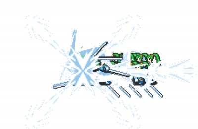 Lyn's Blade Lord critical animation from FE7 but with stacked frames