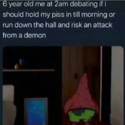 Run or piss ?!? 🥴