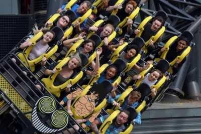 Broly Screaming On A Roller Coaster