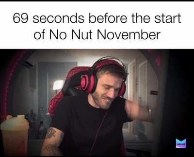Happy No Nut November