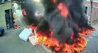 When a fire extinguisher might come in handy