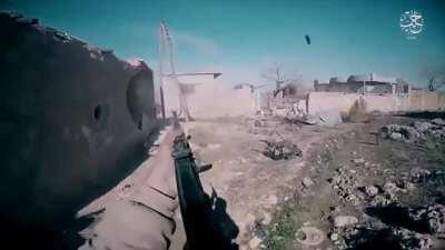 ISIS ambush somewhere in Syria. (Enemy visible)