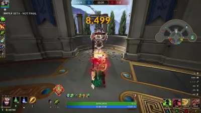 Guan yu full attack speed. Is kinda satisfying and funny