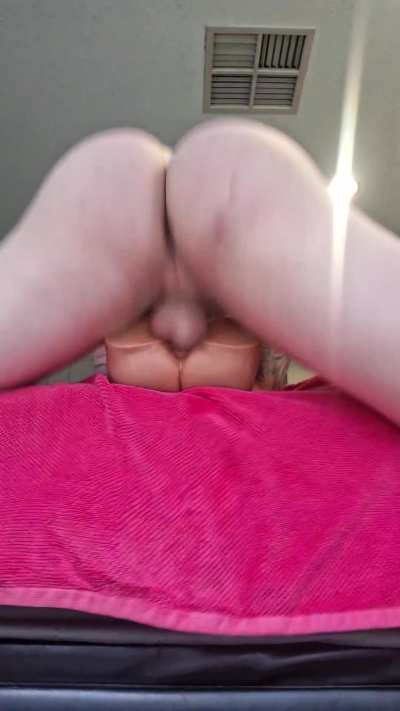 A perfect example of an Alpha male needing to thrust his cock on the daily