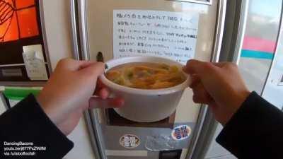 24 hour hot food vending machine restaurant with no staff
