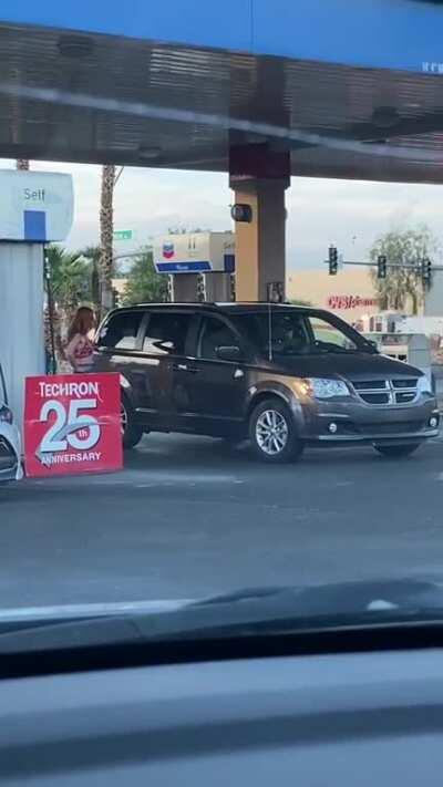 How she even got a driving license