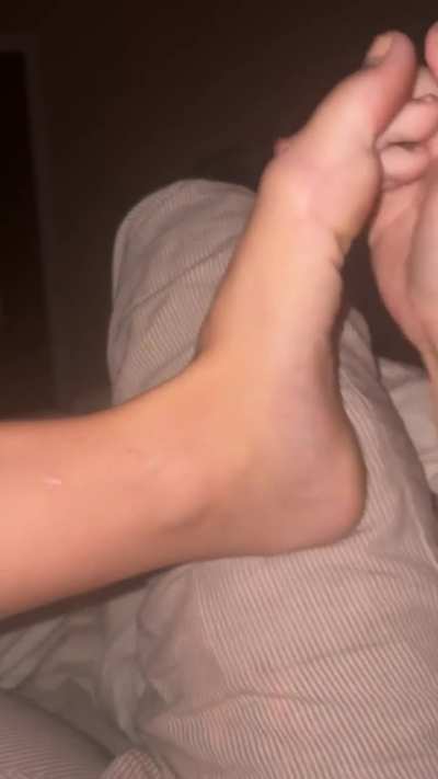 Knees felt too good ankles and toe