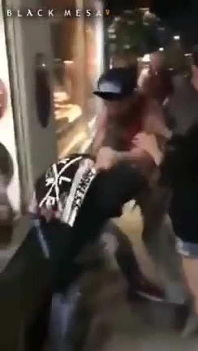 He ate them hits and charged up his power punches