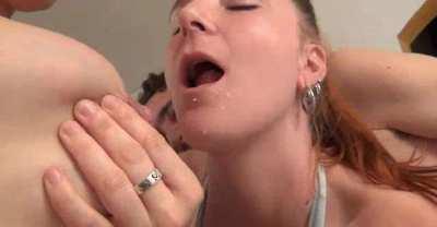 Tasting that delicious milk