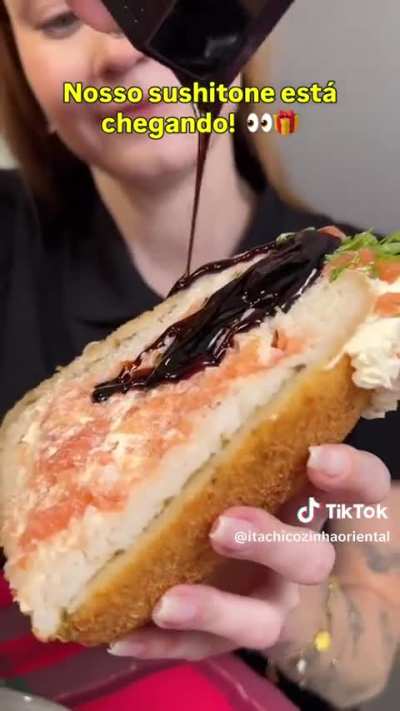 Sushi Panetone 👌