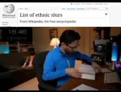 Sigma Tip #45: Make and memorize a list of ethnic slurs