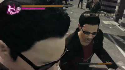 Do NOT bother Majima when he is Singing!