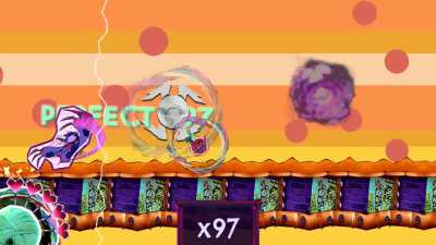 I added a teleporting enemy to my rhythm-platformer