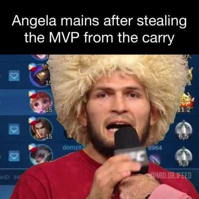 Angela Slander will be tolerated