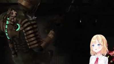 amelia watson steps on an explody thingy