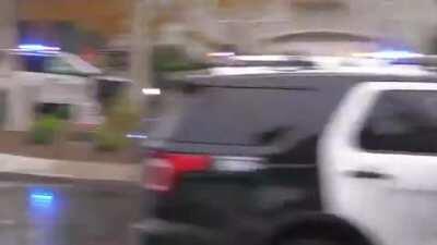 Crazy lady flips out at cops arresting her son