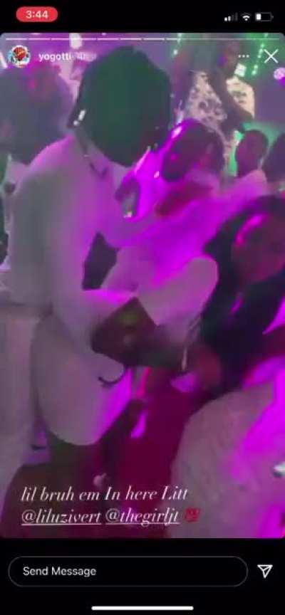 uzi bending jt over & smacking her ass