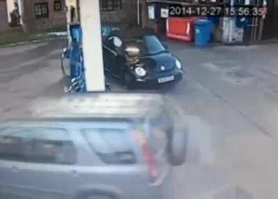 If it wasn't for that black car, she would have been still there to this day