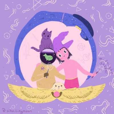 I made this gif about the magick episode ‘Hunters without a home’ IG: Sihu.tinymoon What was your favorite quote from the episode? Also share your own art!