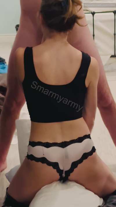 Would you let her ride you while she sucks me off?