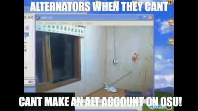 WHAT DO YOU MEAN I WILL GET RESTRICTED IF I MAKE AN ALT ACCOUNT ON OSU!?????????? ISNT ALTERNATING ALLOWED?????