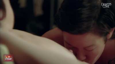 Dante's Cove: Michelle Wolff (38) & Jenny Shimizu (40) - (s03e02) - *AI ENHANCED & COLOR CORRECTED*