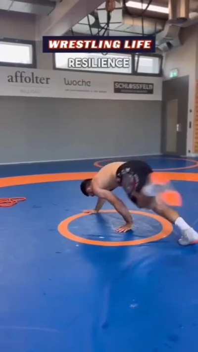 What is this movement called? How to train to be able to do this?