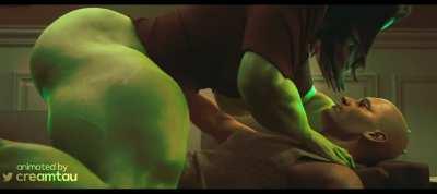 She-Hulk the Dommy Mommy (creamtau, ISUMA, Delalicious3) [Marvel]