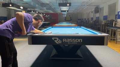 Stroke practice on the tight/TV table — open to feedback