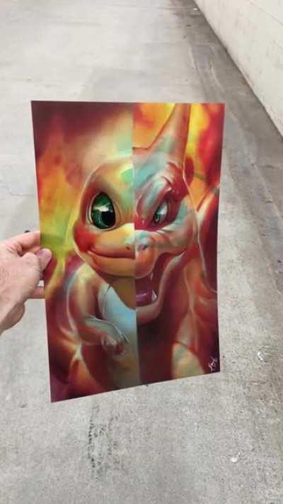 This 3D Pokemon poster looks incredible!